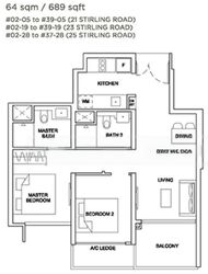 Stirling Residences (D3), Apartment #454961541